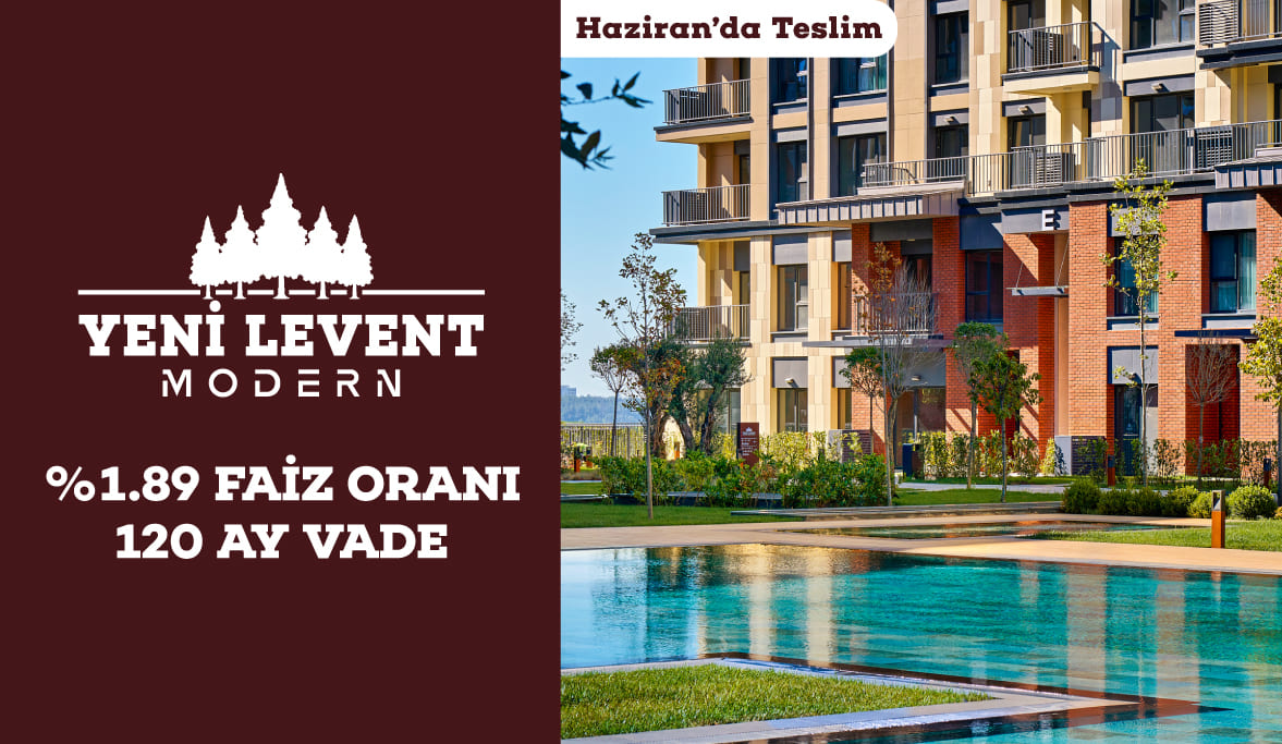 Yeni Levent Modern'de, doğanın kalbinde yükselen ayrıcalıklı yaşam alanları sizi bekliyor.