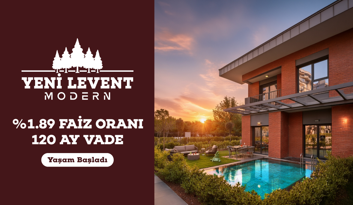 Yeni Levent Modern'de, doğanın kalbinde yükselen ayrıcalıklı yaşam alanları sizi bekliyor.