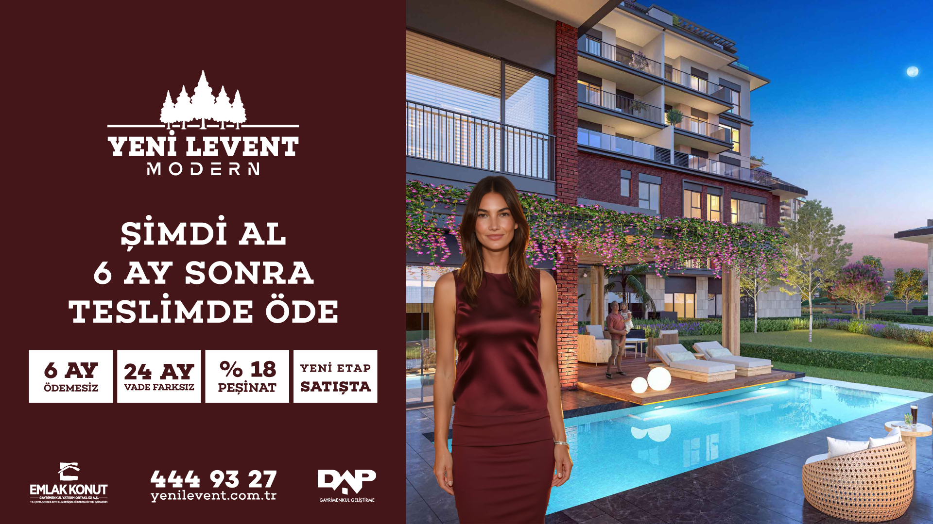 Yeni Levent Modern'de, doğanın kalbinde yükselen ayrıcalıklı yaşam alanları sizi bekliyor.