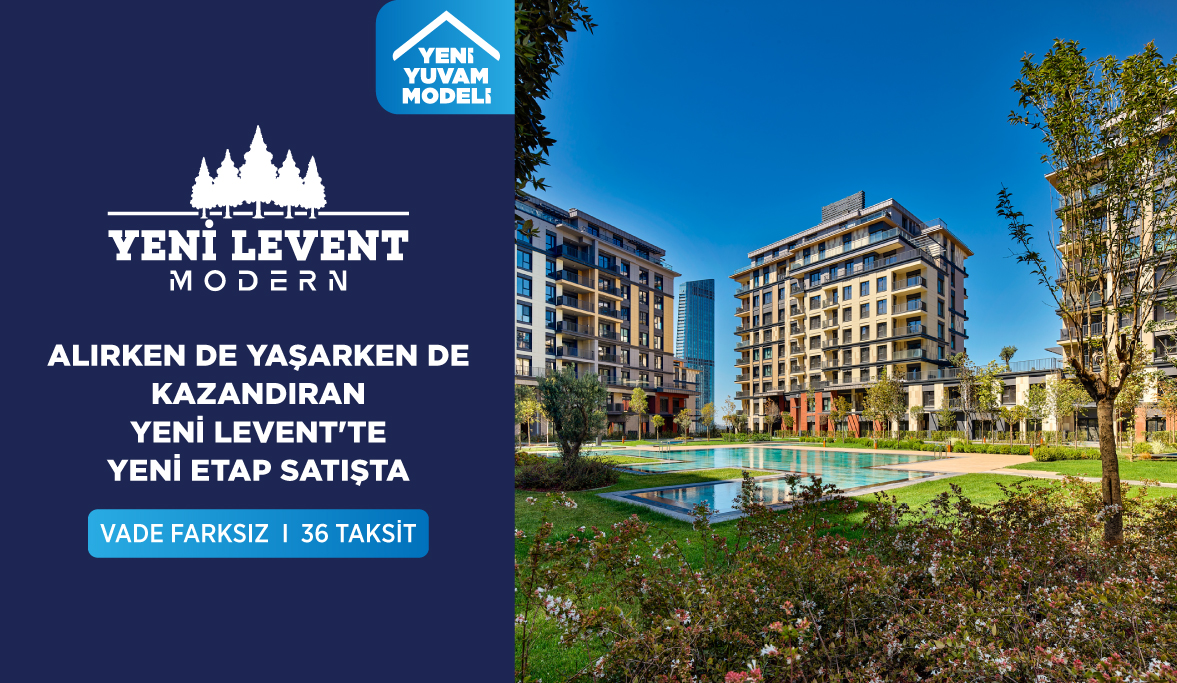 Yeni Levent Modern'de, doğanın kalbinde yükselen ayrıcalıklı yaşam alanları sizi bekliyor.
